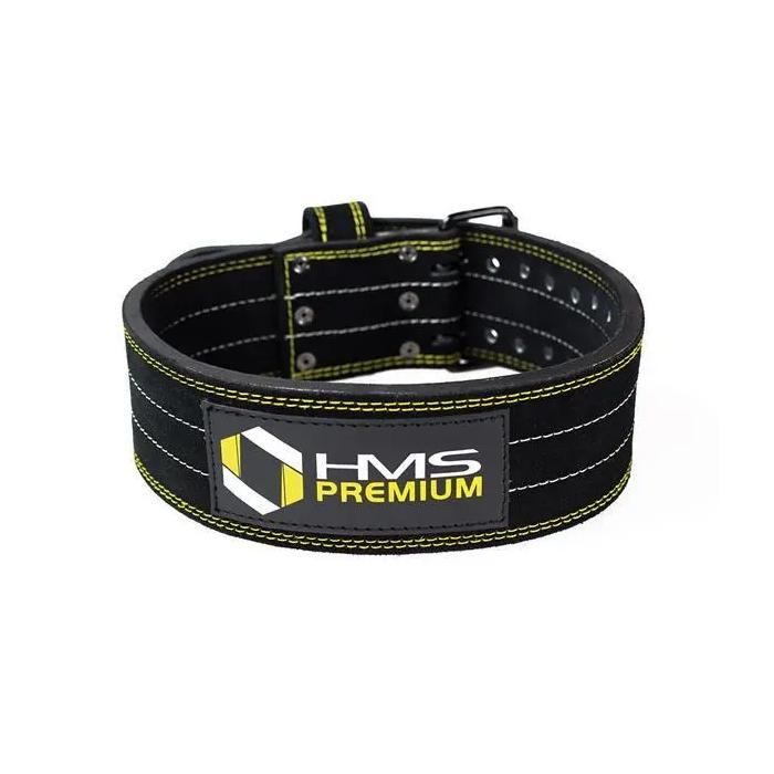 Ceinture de puissance - HMS - PA3558 Premium - Cuir à trois couches - Confort optimal - Mixte