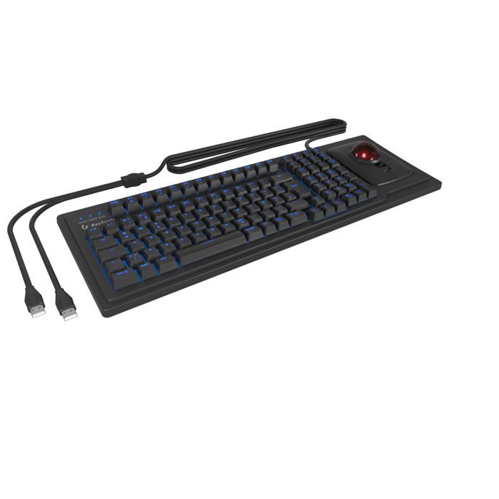 KeySonic KSK 8202ELU T DE clavier Universel USB Allemand Neuf - vue 2