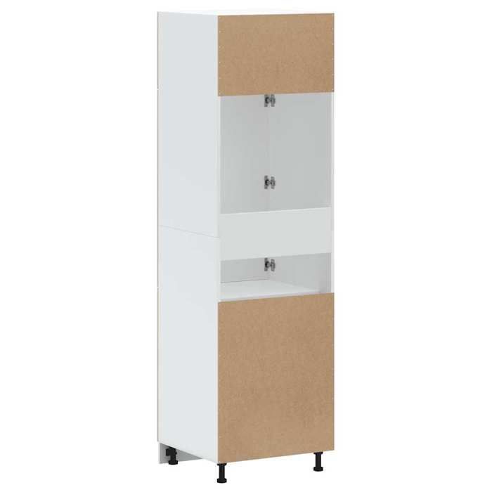 Moderne Placard de cuisine Porto SWEETY Meuble bas de cuisine gris béton bois dingénierie 60x57x207 cm BB1117