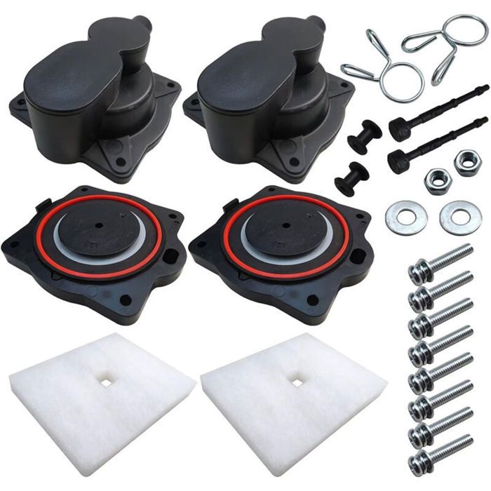 Kit réparation reconstruction membrane pompe air pour Hiblow HP-80/HP-60