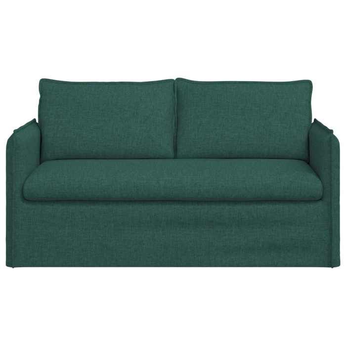 Vert SOFA - Moderne - Canapé 140cm - 2 places - Vert foncé Métал C452
