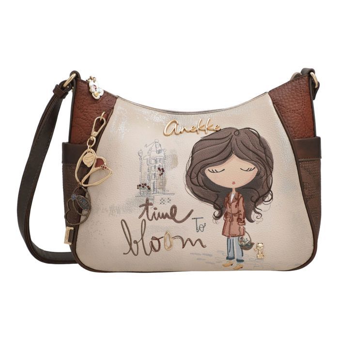 Sac à épaule bandoulière - ANEKKE - Tulip Crossbody Bag L - Multicolore - 31x23x10 cm - Bandoulière réglable Sac à épaule bandoulière - ANEKKE - Tulip Crossbody Bag L - Multicolore - 31x23x10 cm - Bandoulière réglable