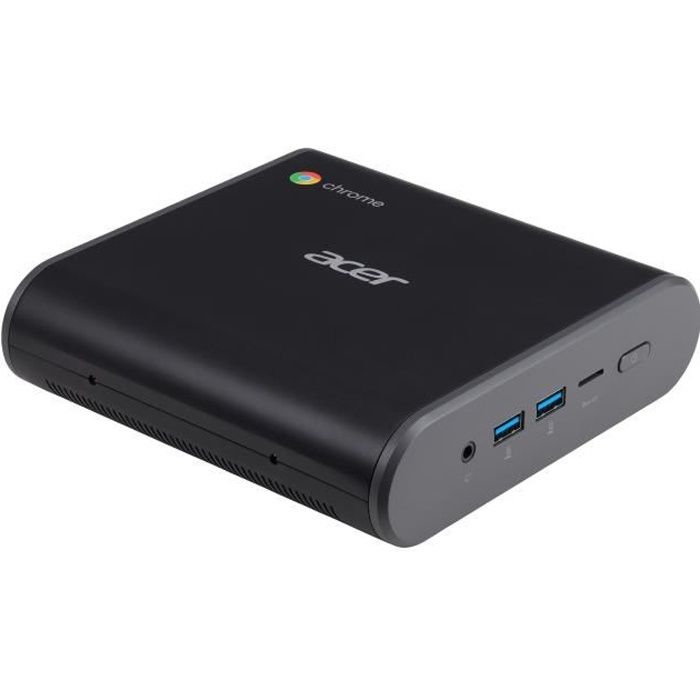 Ordinateur de bureau Acer Chromebox CXI3 Mini PC 1 x Core i5 8250U - 1.6 GHz RAM 8 Go SSD 64 Go UHD Graphics 620 GigE LAN sans fil: 802.11a-b-g-n-ac,… pas cher Ordinateur de bureau Acer Chromebox CXI3 Mini PC 1 x Core i5 8250U - 1.6 GHz RAM 8 Go SSD 64 Go UHD Graphics 620 GigE LAN sans fil: 802.11a-b-g-n-ac,… pas cher
