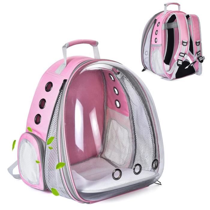 Comparer les prix de Sac à Dos pour Chat Chien - AMOUNE - Nosku - Fenêtre Transparente - Dos Extensible