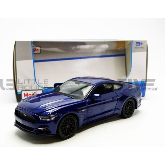 Voiture Miniature de Collection MAISTO 1 24 FORD Mustang GT 2015 Bleu 31508BL Cdiscount Jeux Jouets