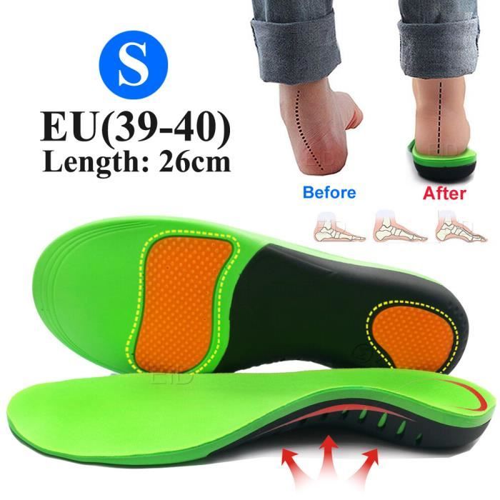 Semelles Orthopédiques Kaps En Cuir - Support Voûte Plantaire, Taille 39, Unisexe, Neuf