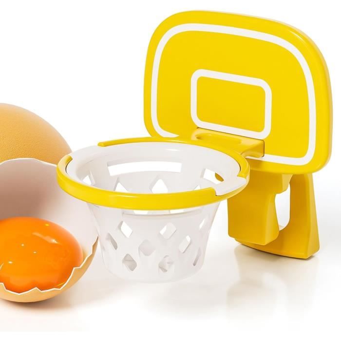 Séparateur D'œuf En Forme De Panier De Basket - Plastique - Pour Blancs Et Jaunes