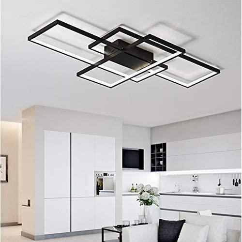 NETTLIFE Plafonnier LED Moderne Rond 27cm Ciel Étoilé Intensité