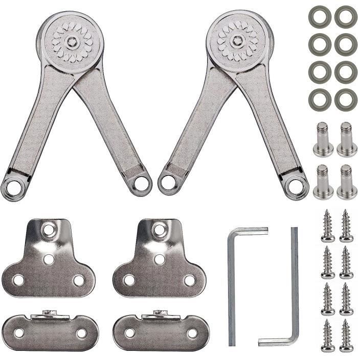 Charnière Pour Meuble,Lot De 5 Charnières Rotatives Pliables Pour