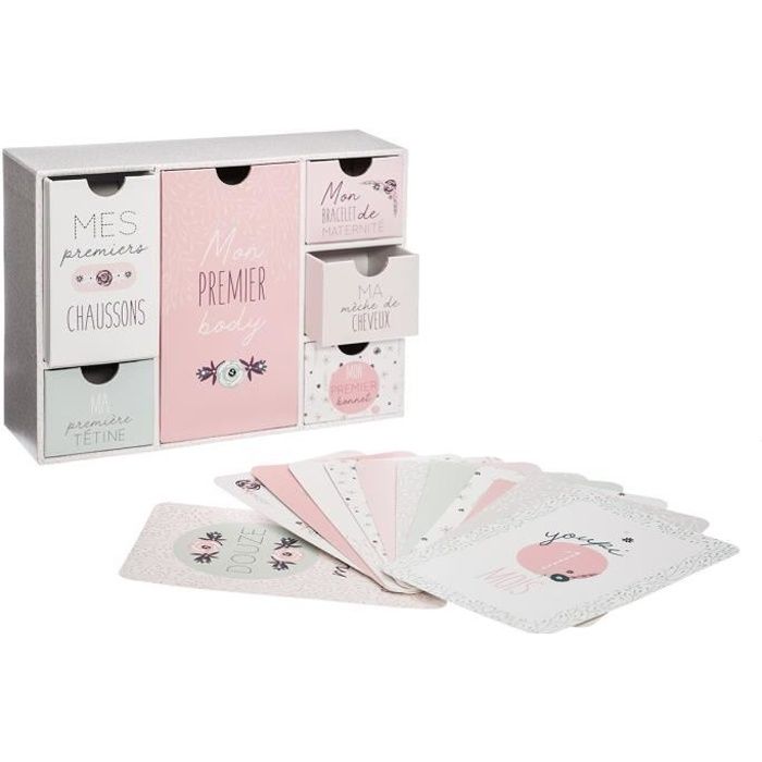 Coffret Naissance Avec Cartes Etapes Rose Autres Rose Achat Vente Coffret Cadeau Souvenir Cdiscount Coffret Naissance Avec Cartes Etapes Rose Autres Rose Achat Vente Coffret Cadeau Souvenir Cdiscount