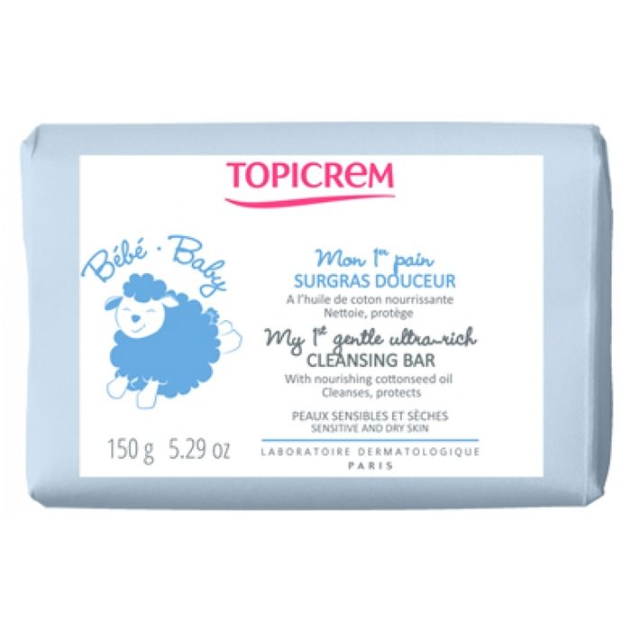 Topicrem Bebe Mon 1er Pain Surgras Douceur 150g Cdiscount Au Quotidien
