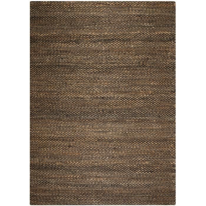 Tapis matiere naturelle LOOK 607 chocolat 140x200 par Tapis matiere naturelle LOOK 607 chocolat 140x200 par