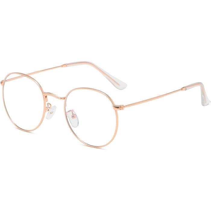 Lunettes Anti-lumière Bleue Sans Correction - Modèle 5, Monture Rose, Neuves Avec étiquettes