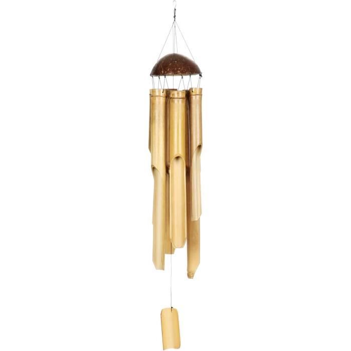 Baker Ross Lot de 4 carillons à vent en bois pour enfants à peindre et