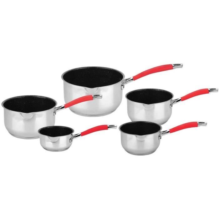 Lot de 5 casseroles neuves sous emballage - Arts de la table