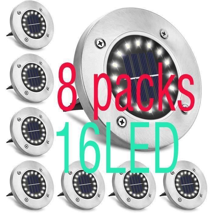 Garden Mile Paquet De 4 Moderne LAMPES SOLAIRE JARDIN RUE Lumières Avec