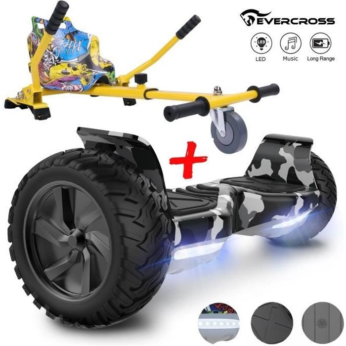 Hoverboard Tout Terrain 8.5 - CITYSPORTS - Hummer SUV 700W - Camouflage -  Enfant - Cdiscount Sport