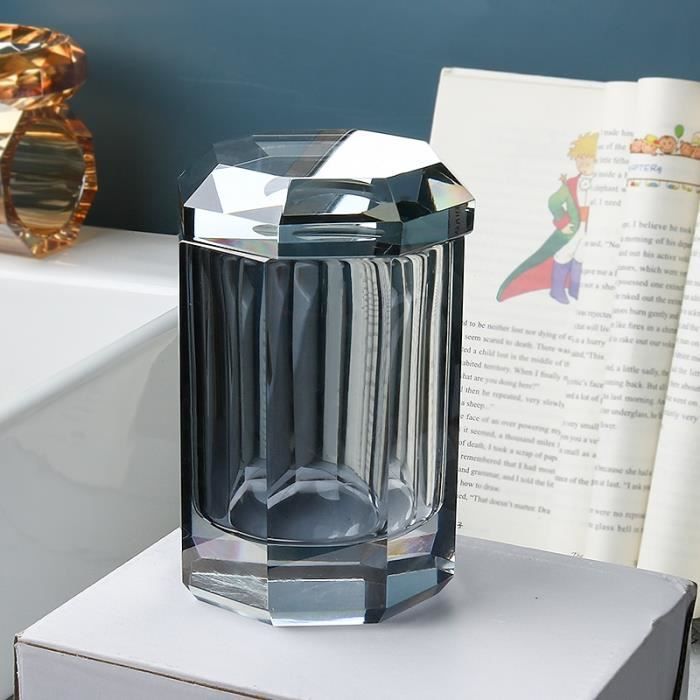Sziqiqi 1 Groupe Gobelet à Vin Rouge Creative Haut De Gamme, Diamant émail En Cristal Coupe Pour
