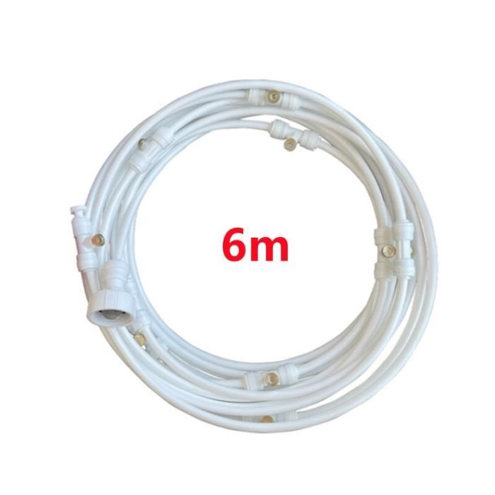Oniissy Système D'Arrosage Brumisateur 20m - Refroidissement Et Irrigation Pour Jardin & Serre