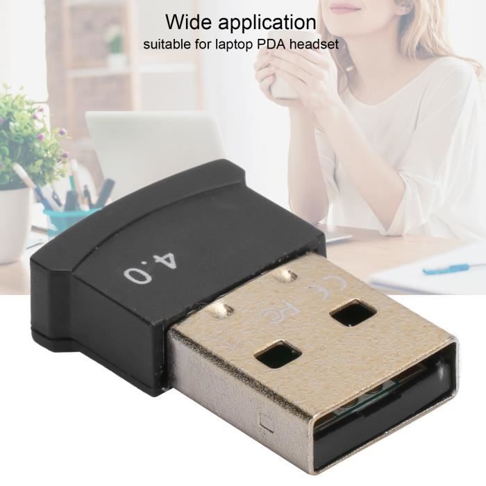 USB Bluetooth 4.0 EDR Adaptateur Mini Clé USB Dongle sans Fil pour Casque PDA Ordinateur Portable Transmission à Deux HB016