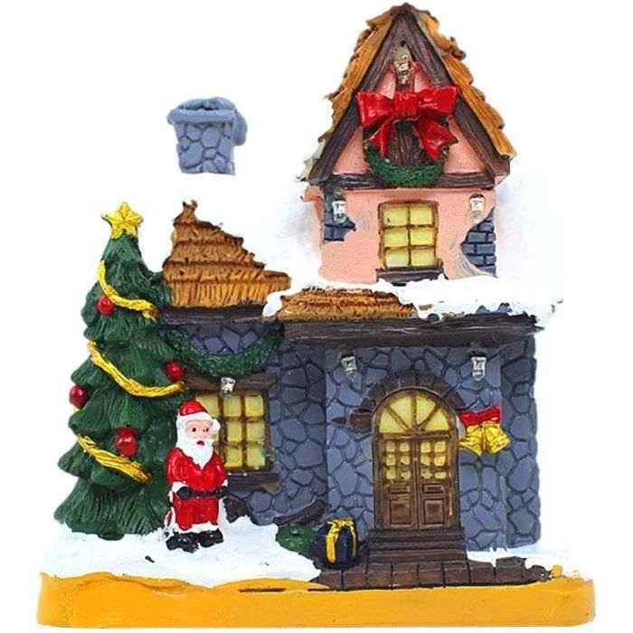 Maisons de village de scène de Noël, maisons de village de Noël