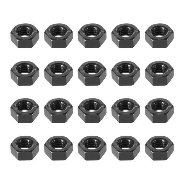 20-Piece M8 Carbon Steel Cage Nuts - Brass Tone Server Rack Mounting - View #8