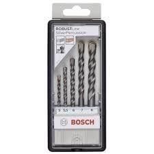 Set Forets À Béton Bosch 2607010526 – 5 Pièces Ø 5-8 Mm - vue 3