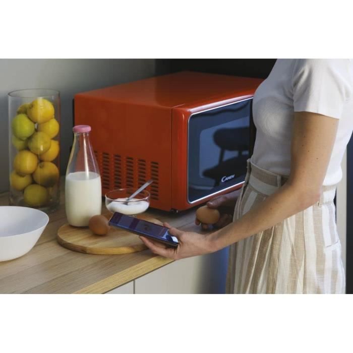 Candy CMXG22DS Mikrowelle Mit Grill – 22 Liter, 800W Mikrowelle, 1000W Grill, 10 Automatikprogramme, Eco-Modus