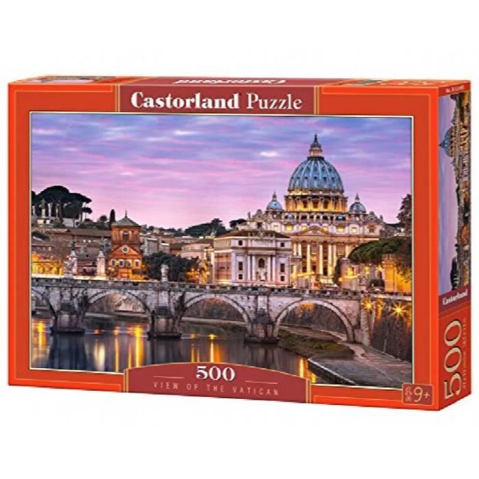 Castorland Puzzle „An Angel's Warmth“ – 500 Teile, 470x330 Mm – Exzellente Druckqualität & Farbtiefe – Für 3-99 Jahre