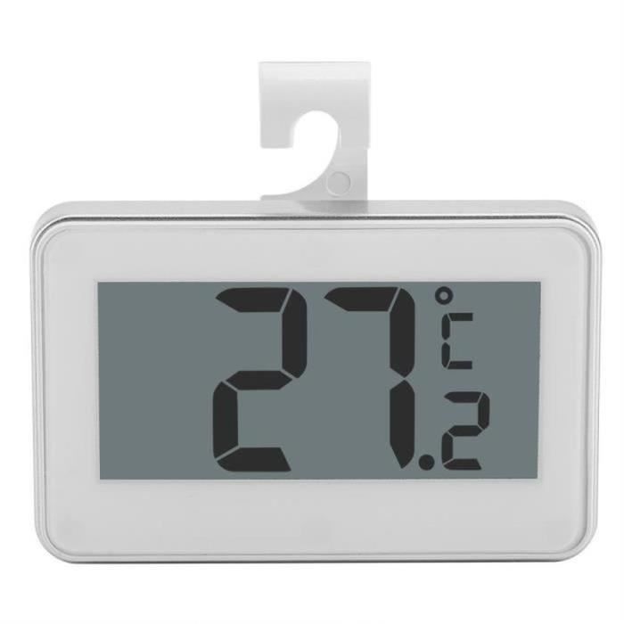 Lot De 4 Thermomètres Numérique LCD Pour Frigo/congélo - Sonde étanche - Neuf Sous Blister