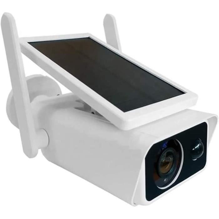 Camera De Surveillance Wifi Et IP étanche Avec Panneau Solaire Et Batterie Sans Fil
