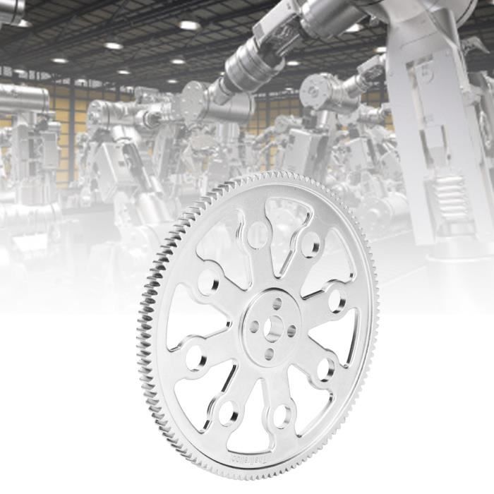 Engrenage Alliage Zinc 120 Dents - Diamètre Intérieur 8mm Pour Robots Et Mécanisme