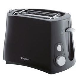 Grille-pain Cloer - Toaster Function Line 3310 - 2 tranches - Noir