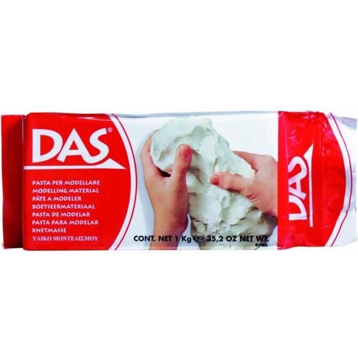 DAS - Argile blanche séchage à l'air - 1 kg