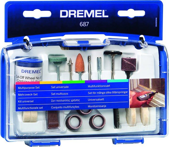 DREMEL Kit pour travaux généraux de 52 pièces 687