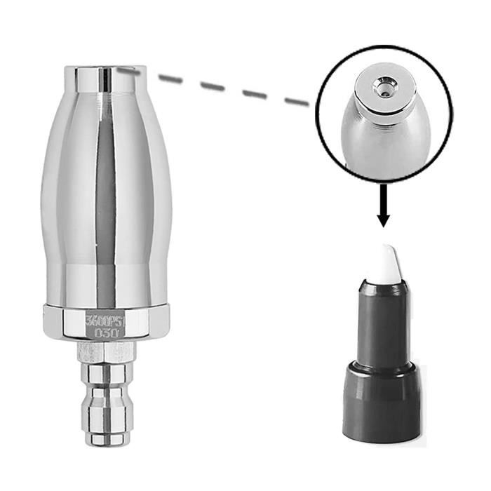 Buse Turbo Pour Nettoyeur Haute Pression, 7 Pièces Embouts De Buse De Pulverisation Pour Laveuse A Pression Connexion Rapide 14 4000 Psi Pour Le Nettoyage De Voiture Et Le Jardinage 92292118
