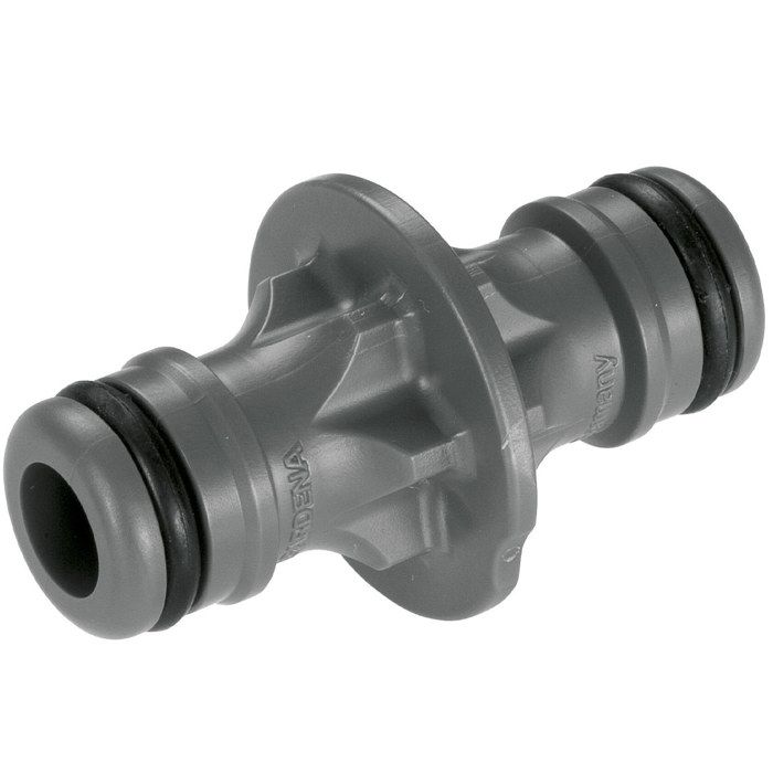 Connecteur de tuyau d'arrosage GARDENA - Compatible tous tuyaux et raccords - Garantie 5 ans