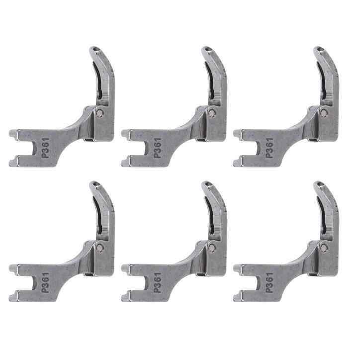 Pied-de-biche pour fermeture éclair Lot de 4 Pieds Presseurs à Pied-de-biche pour fermeture éclair Lot de 4 Pieds Presseurs à