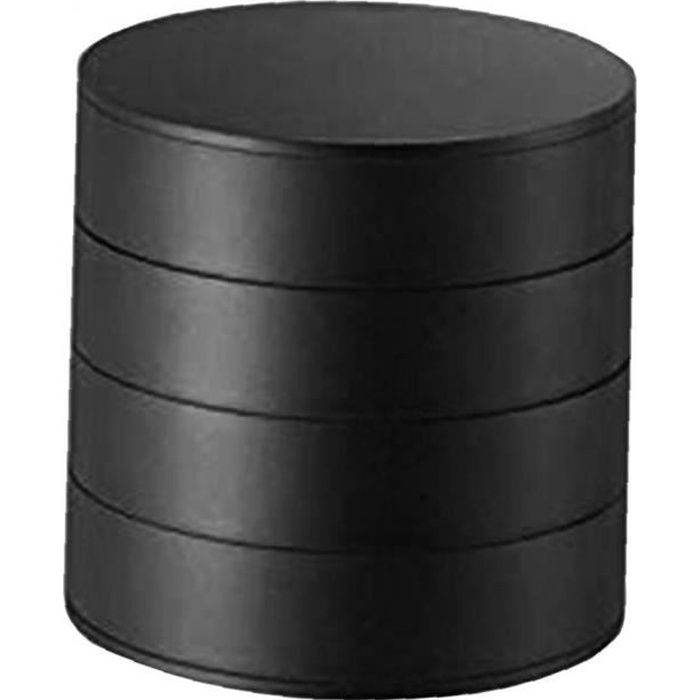 Boîte à Bijoux Double Couche, étui De Rangement Haute Capacité Pour