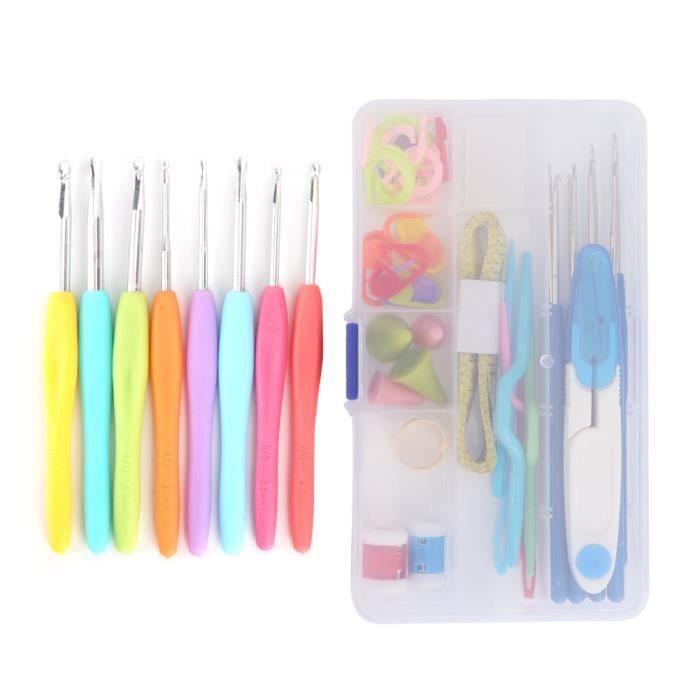 Pack Variété De 12 Rouleaux De Fil à Crochet - Multicolore Et Différents Types
