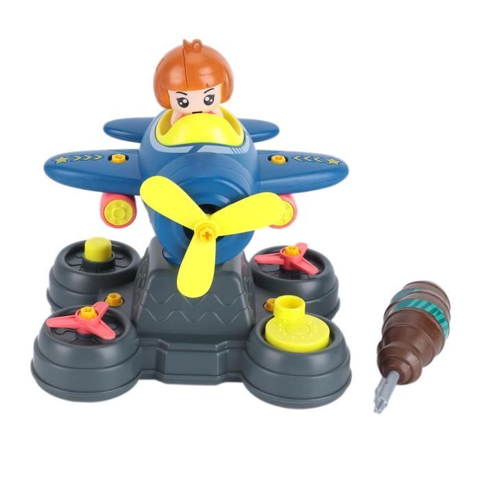Kit Modèle D'avion à Assembler 1/144 - Maquette éducative En Métal, 23 Cm, Couleur Grise