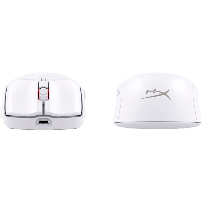 Souris sans fil - HyperX - Pulsefire Haste 2 - 26000 DPI - 6 boutons - RGB Blanc