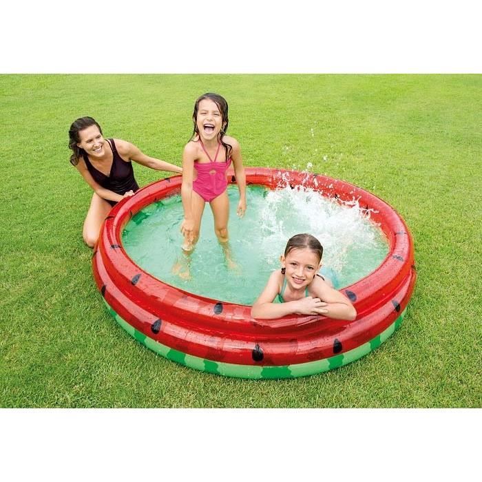 pataugeoire gonflable intex pasteque cdiscount jeux jouets