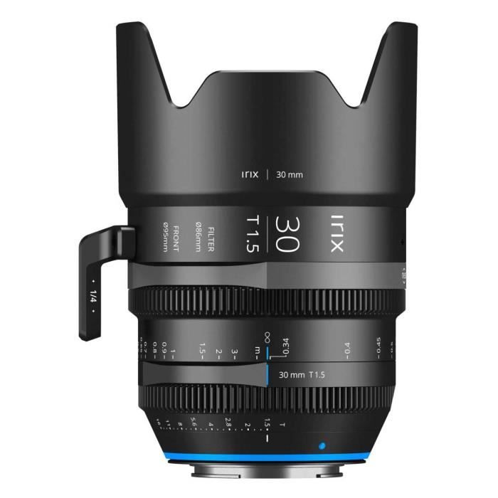 IRIX Objectif Ciné 30 mm T1.5 Grand angle rapide - Focale fixe - Monture Canon EF - Compatible 8K - Tropicalisé