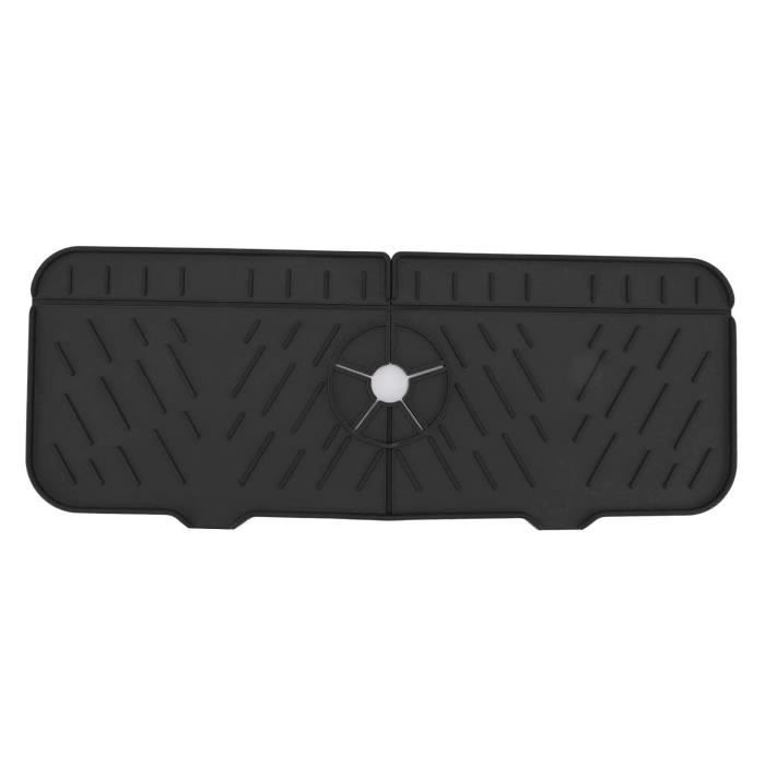 2PCS Tapis De Robinet En Silicone, Protection Contre Les éclaboussures D'évier, Tampon De