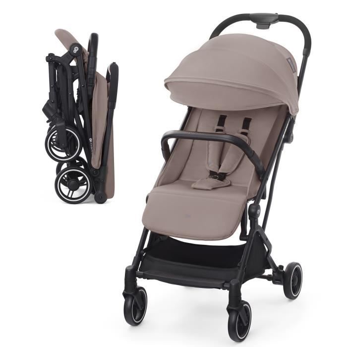 Poussette KINDERKRAFT Indy 2 - Légère et compacte - Beige - De 0 à 15 Kg
