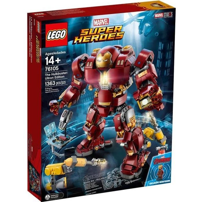 Acheter LEGO® SUPER HEROES 76105 Le super Hulkbuster Reconditionné - 199,00 € LEGO® SUPER HEROES 76105 Le super Hulkbuster Reconditionné - Lego reconditionné disponible sur Cdiscount Seconde Vie