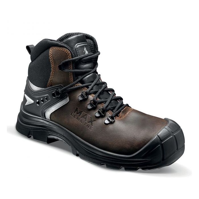 LEMAITRE Chaussures De Sécurité Hautes Femme LILY HAUT S3 SRC – Noir – Taille 41 – Norme SRC