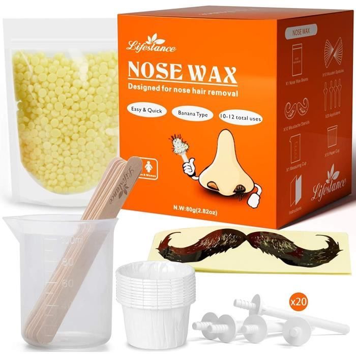 Kit D Epilation A La Cire Nez HommeKit D Épilation Du À 80G NezSûre