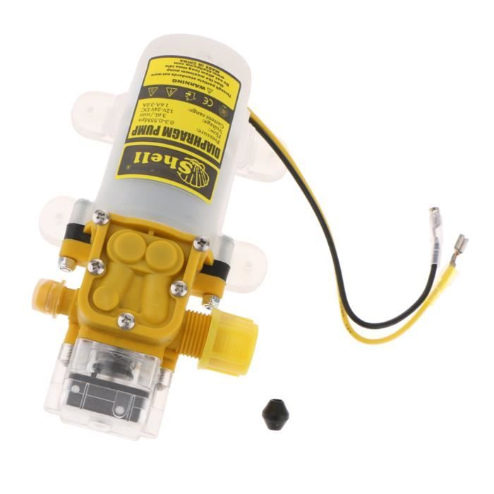 Pompe à Eau Micro Diaphragme 12V 36W - Pulvérisateur Haute Pression Agricole Électrique